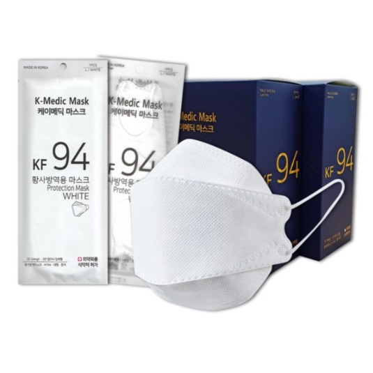 หน้ากากเกาหลี K-Medic Mask KF94 ของแท้ ส่งตรงจากเกาหลี [Made in Korea]