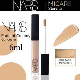 Beauty-Siam แท้ทั้งร้าน !!  NARS RADIANT CREAMY CONCEALER  6 ML. #CUSTARD