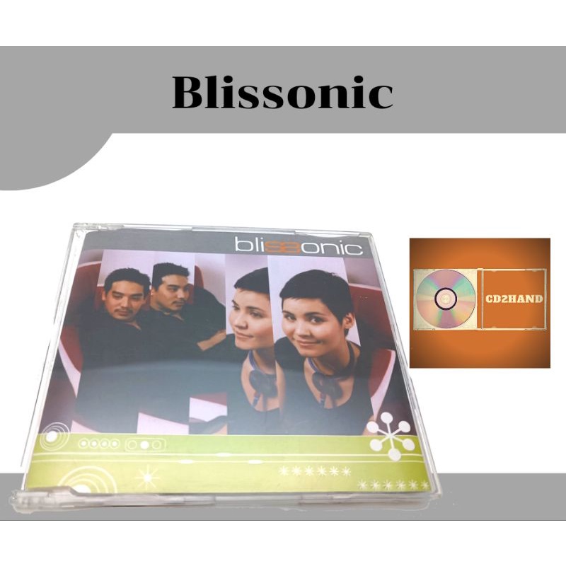 ซีดีเพลง cd single วง Blissonic หายาก