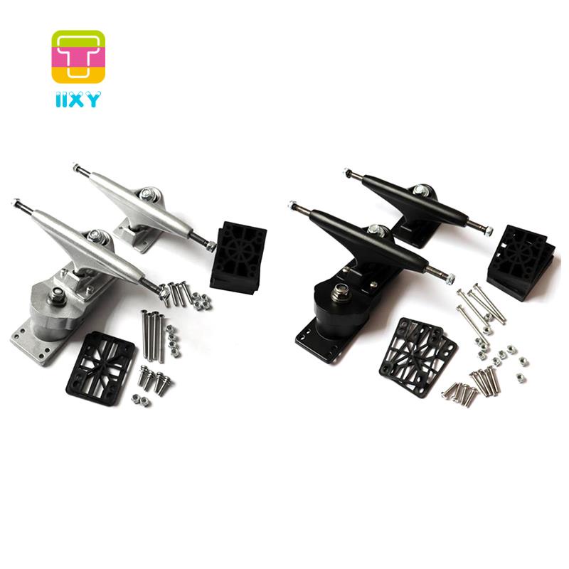 Truck Surfskate Trucks De Surf Skate XIAOJUN 7 Pouces - Support Alliage Noir C7 Bridge Pour Skateboard Bridge Skate Longboard