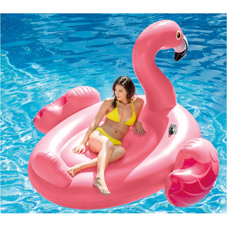 sale INTEX แพเป่าลม แพยาง แพฟลามิงโก MEGA FLAMINGO ISLAND รุ่น 57288