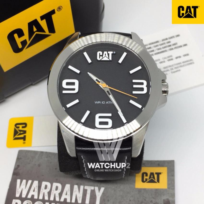 Caterpillar WATCHES (CAT) นาฬิกาข้อมือชาย สายหนัง รุ่น YT.141.32.132