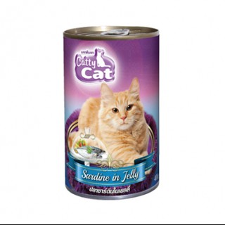 (CF14)Catty Cat ปลาซาร์ดีนในเยลลี่ 400g