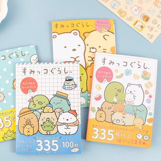 CH丨 335 pcs/pack Japanese Scrapbooking Corner Creature Sumikko Gurashi Ver 3 Planner Stickers/decoration Label/cartoon Bullet Journal  Stationery/san-x