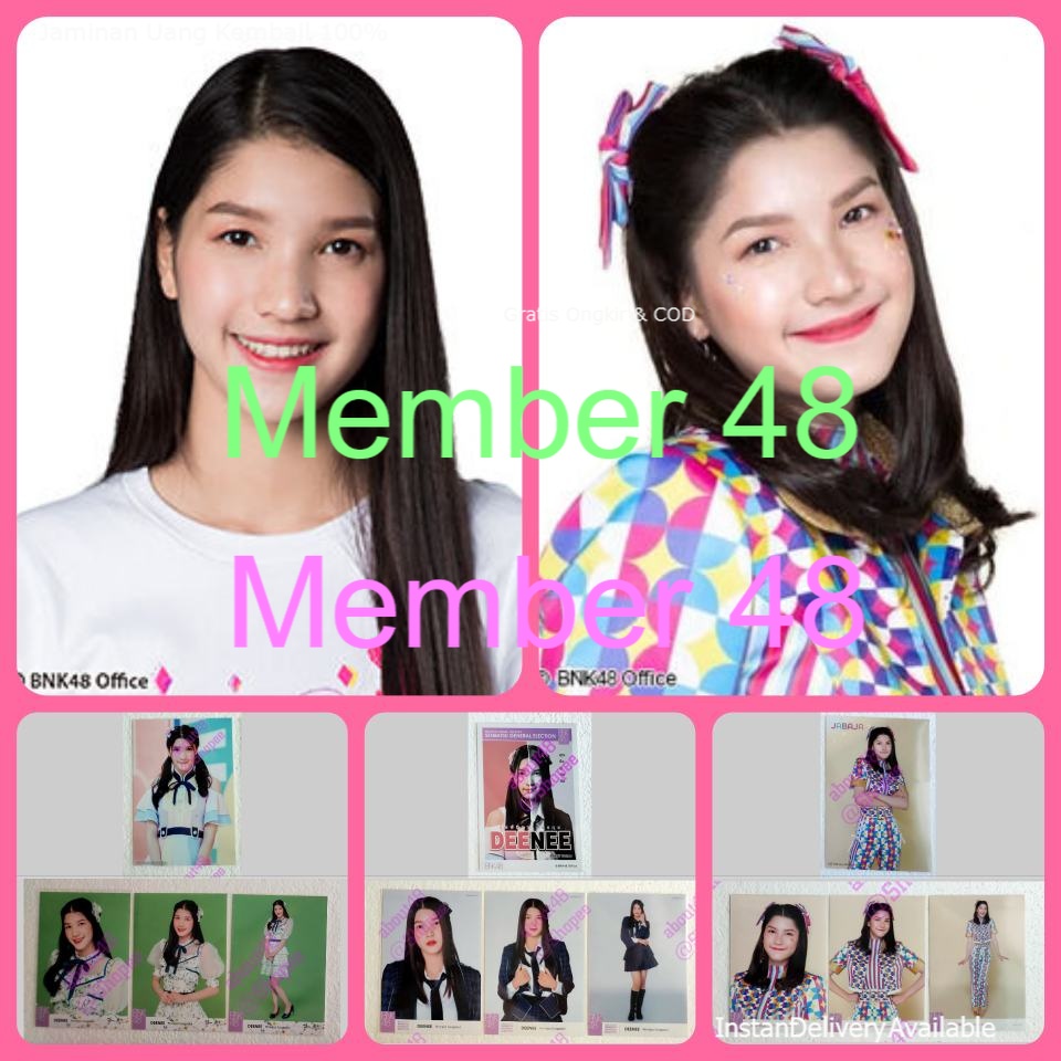 ดีนี่ BNK48 รุ่น2 จาบาจา สูทดำ บีกินเนอร์ GE1 คิมิวะ Blooming ฤดูใหม่ เดบิวต์ Denee Bnk Photoset