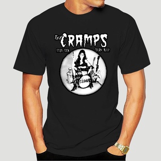 เสื้อยืดผ้าฝ้ายพิมพ์ลายขายดี เสื้อยืดแขนสั้น คอกลม พิมพ์ลาย The Cramps Turn Blue Zomer สําหรับผู้ชาย 5986X