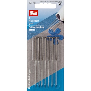 Prym Felting needles, coarse, 78mm / เข็มสำหรับงาน felt (ใยขนแกะ) แบบหยาบ แบรนด์ Prym จากประเทศเยอรมนี (G131161)