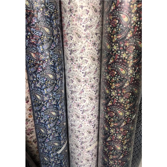 ผ้าพิมพ์ลายลูกน้ำผ้าเมตรCS00019Cotton100%พิมพ์ลาย