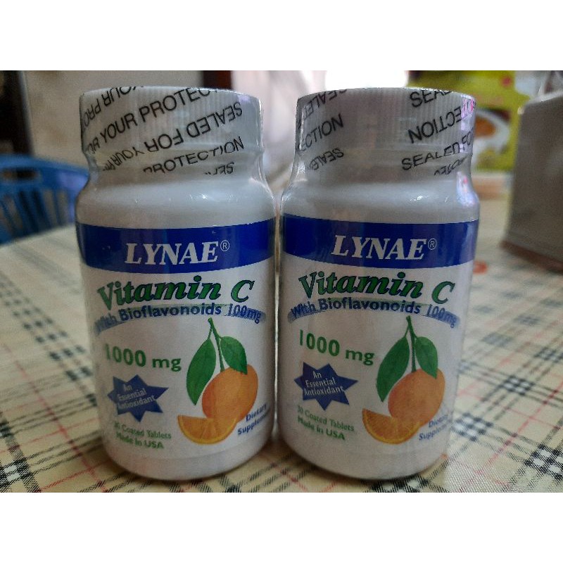 Lynae vitamin C 1000 mg 30 เม็ด