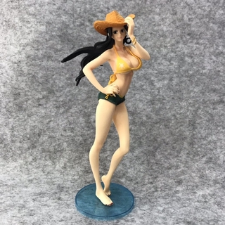 Anime One Piece Flag Diamond Ship Nico Robin Bikini Ver Girls Pvc Action Figure Collectible Model Toys Doll Gifts 24cm S P