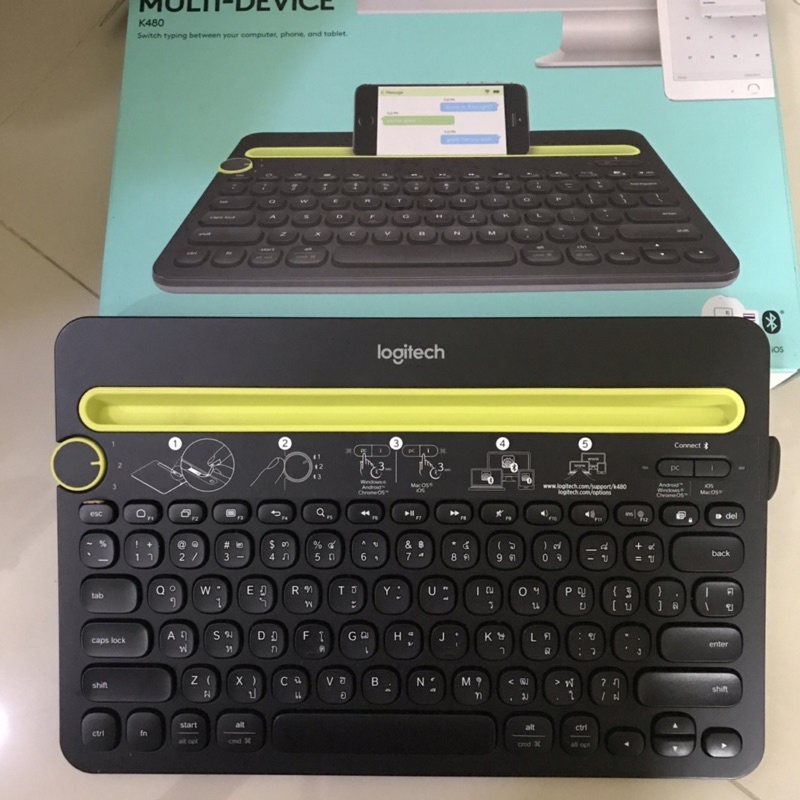 logitech K480 สภาพนางฟ้า ขาย800 จาก 1350 - ulinglik - ThaiPick
