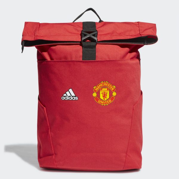 Adidas กระเป๋าเป้ Manchester United Backpack | Real Red/Black/White ( H62458 )
