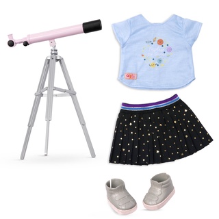 Our Generation -DELUXE ASTRONOMY OUTFIT (BD30471) - ชุดเสื้อผ้าดูดาว พร้อมอุปกรณ์สำหรับตุ๊กตา