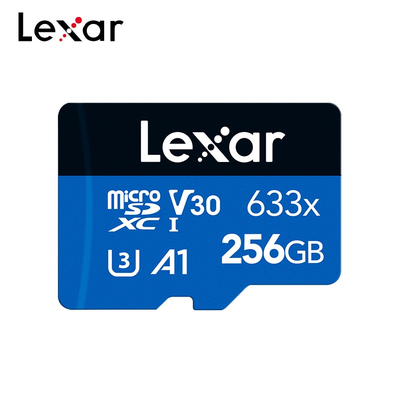 Lexar Original Micro SD Card 128GB TF Flash Card 256GB Memory Card 64G 32GB 95M/s Class10 633x