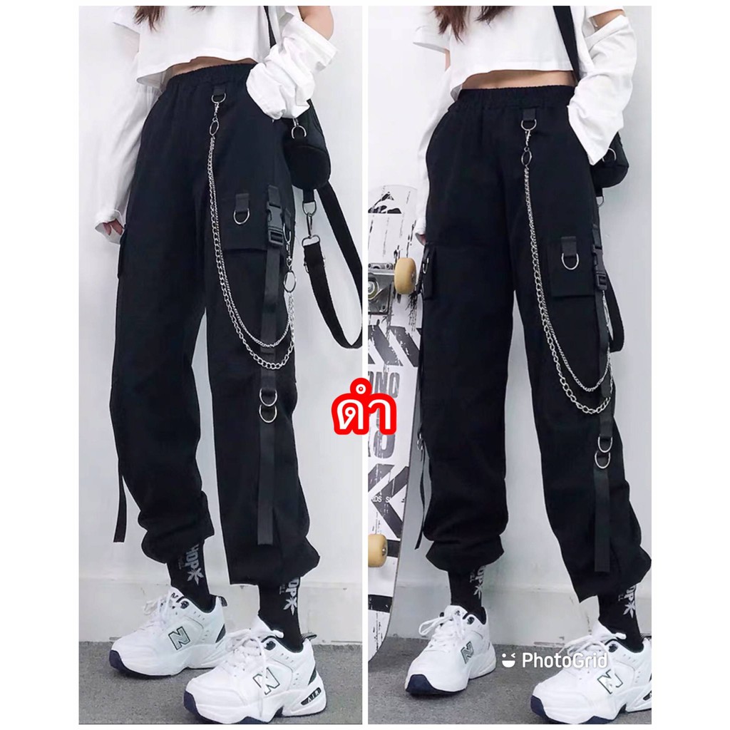 สินค้าขายดี #สินค้านำเข้า กางเกงวอร์ม ทรงบอย ขาจั้ม ใส่เต้น Cover Dance ได้ ผ้าไม่ร้อน ผ้าดี งานดี ตัวละ 269 ฿
