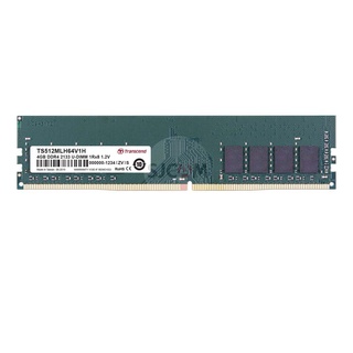 Transcend RAM-Memory DDR4-2133 LONG-DIMM 4GB : Premium Grade :รับประกันตลอดอายุการใช้งาน-มีใบกำกับภาษี-TS512MLH64V1H