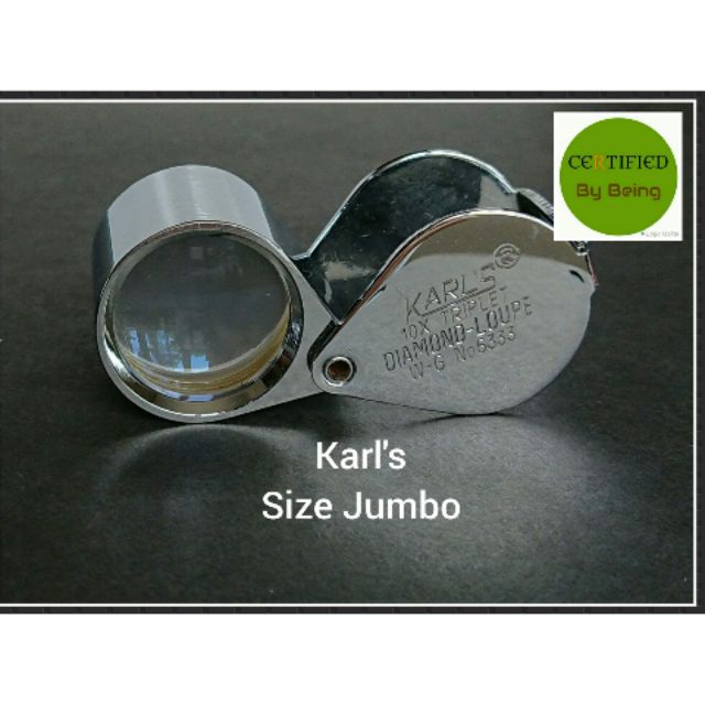 กล้องส่องพระ/จิวเวลรี่​  KARL'S  Diamond Loupe 10×  (JUMBO SIZE)
