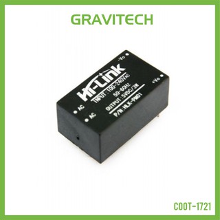 [Gravitechthai]Hi-Link AC-DC 100-240VAC to 5VDC Buck Step Down Power Supply Module