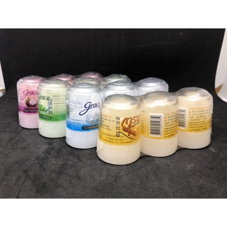 ถูกมากกก โรลออน สารส้ม ระงับกลิ่นกาย เกรซ GRACE DEODERANT แพ็ค 3 ชิ้น
