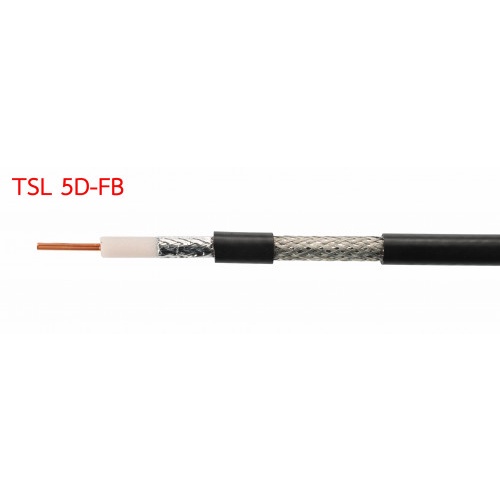 สั่งปุ๊บ ส่งปั๊บ TSL 5D-FB LOW LOSS Coaxial Cable สายสัญญาณ 5DFB 50 โอห์ม ม้วนละ 100 เมตร
