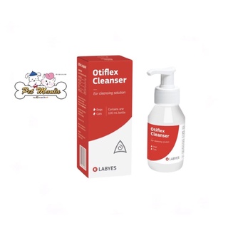 Otiflex Cleanser100ml.น้ำยาทำความสะอาดหูของสุนัขและแมว 100ml.