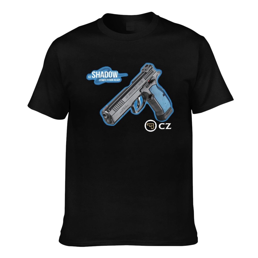 Cz 75 Shadow 1 เสื้อยืดแขนสั้นผู้ชาย