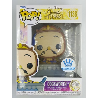 Funko Pop Disney Beauty And The Beast - Cogsworth : 1138 (กล่องมีตำหนินิดหน่อย)