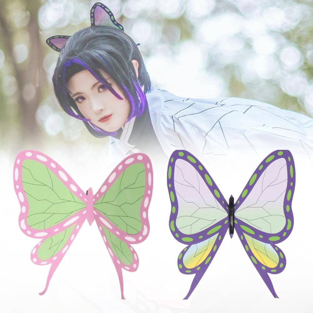 ของเล่นคอสเพลย์ปีศาจ:kimetsu no yaiba kochou shinobu widow ' s butterfly สําหรับเด็ก