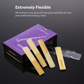 ammoon Woodwinds Bb Clarinet Traditional Reeds Strength 3.0, 10pcs/ Box