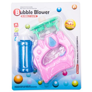 Bubble Gun เครื่องฟองอัตโนมัติ เพลงของเล่นกลางแจ้งไฟฟ้า ทารก  educational toys bubble blower ส่วนลดสุดคุ้ม