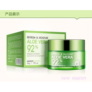 ครีมว่านหางจรเข้ บำรุงผิวหน้า BIOAQUA Brand Skin Care92% Aloe Vera Deep Whitening Hydrating Moisturizing Face Cream 4303