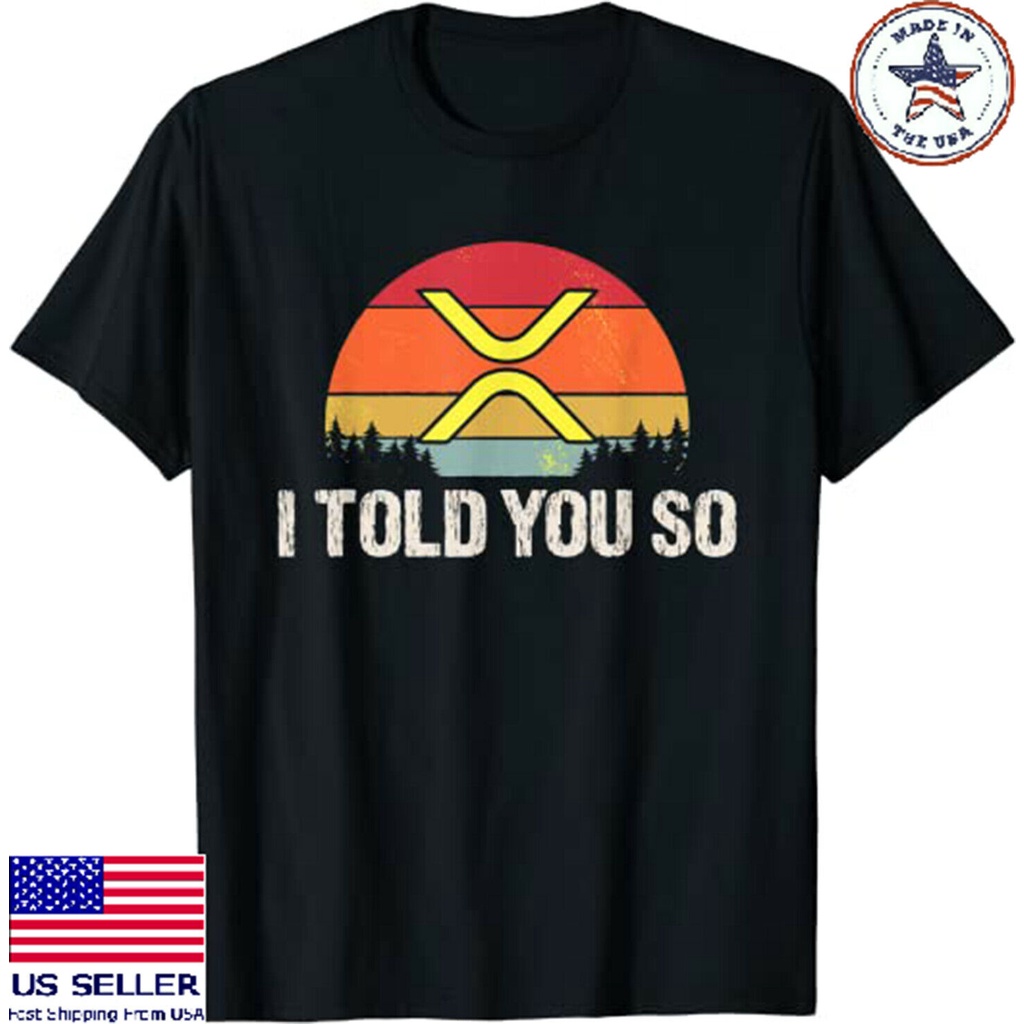 Ripple Xrp Crypto Blockchain Digital สกุลเงิน Cryptocurrency เสื้อยืด Xrp เหรียญ