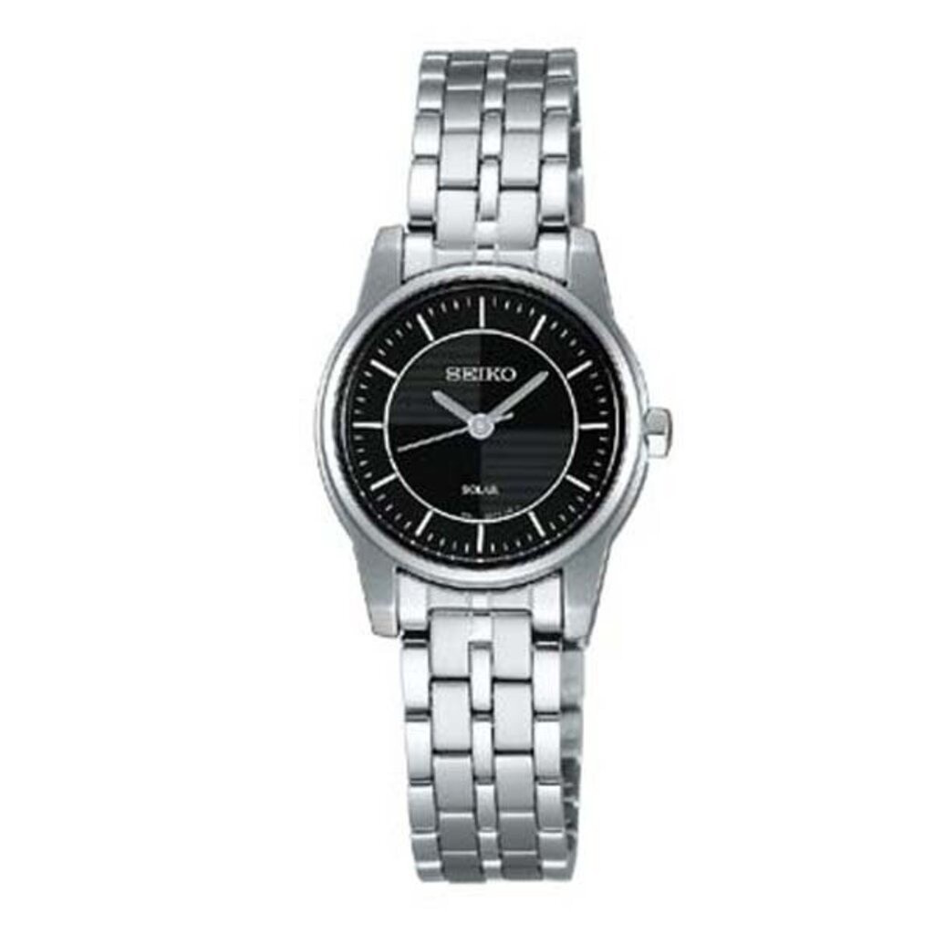 Seiko นาฬิกาผู้หญิง รุ่น STPR033 - สีดำ/เงิน