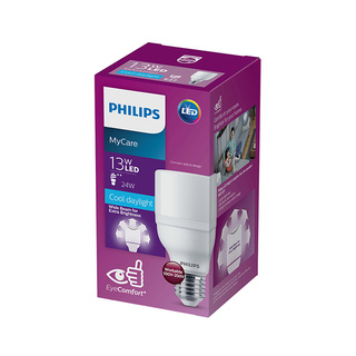 ราคาพิเศษ!! หลอดไฟ LED 13 วัตต์ Cool Daylight PHILIPS รุ่น LEDBRIGHT T60 E27 Light Bulbs