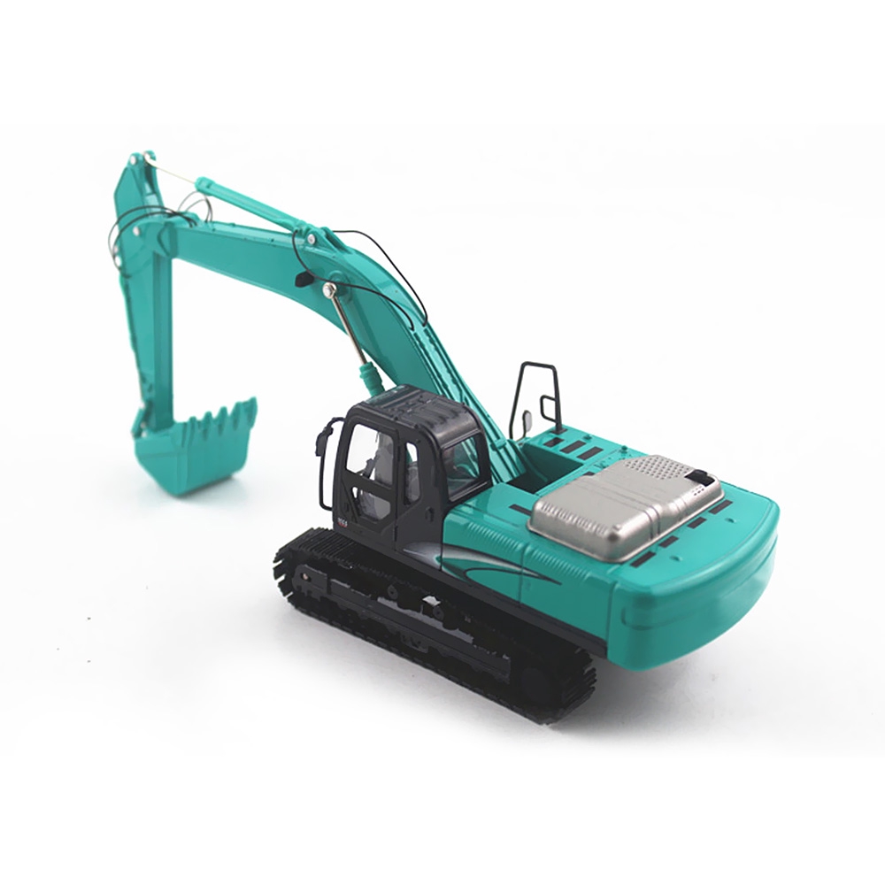 green excavator toy