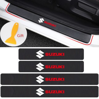 สติกเกอร์ ป้องกันขอบประตูรถ สำหรับ SUZUKI 4 ชิ้น/เซต