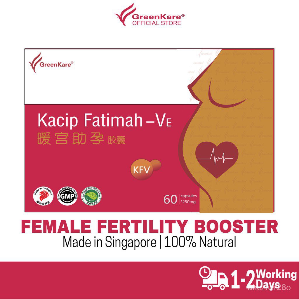 1pBy [Green Kare] Kacip Fatimah + VE Natural Fertility Supplement
