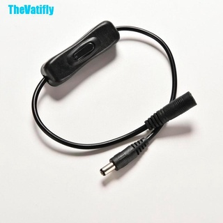 Thevatifly สายแจ็คสวิตช์เปิด / ปิด 2.1 มม. / 5.5 มม. ปลั๊ก Arduino