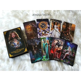 ไพ่ยิปซี/ไพ่ทาโรต์/ไพ่แท้/The Elemental Wisdom Tarot (ไพ่แท้100%) (พร้อมส่ง)