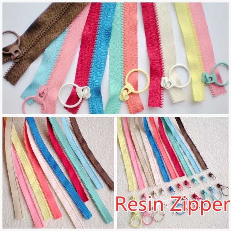 3 ซิปเรซิ่น มือข้างเดียว ทําเอง สีจับคู่ซิป 1หลา /ล็อต