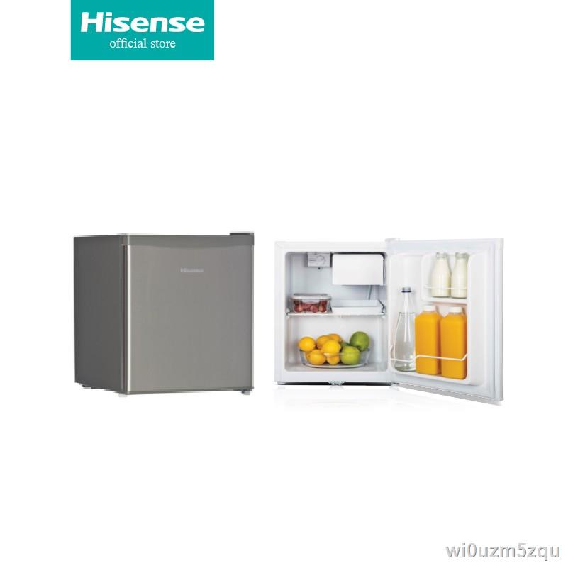 2021 latest 24-hour online customerservice۩✢Hisense ตู้เย็น Mini Bar ประตู 1.6Q /46 ลิตร:รุ่น RR60D4