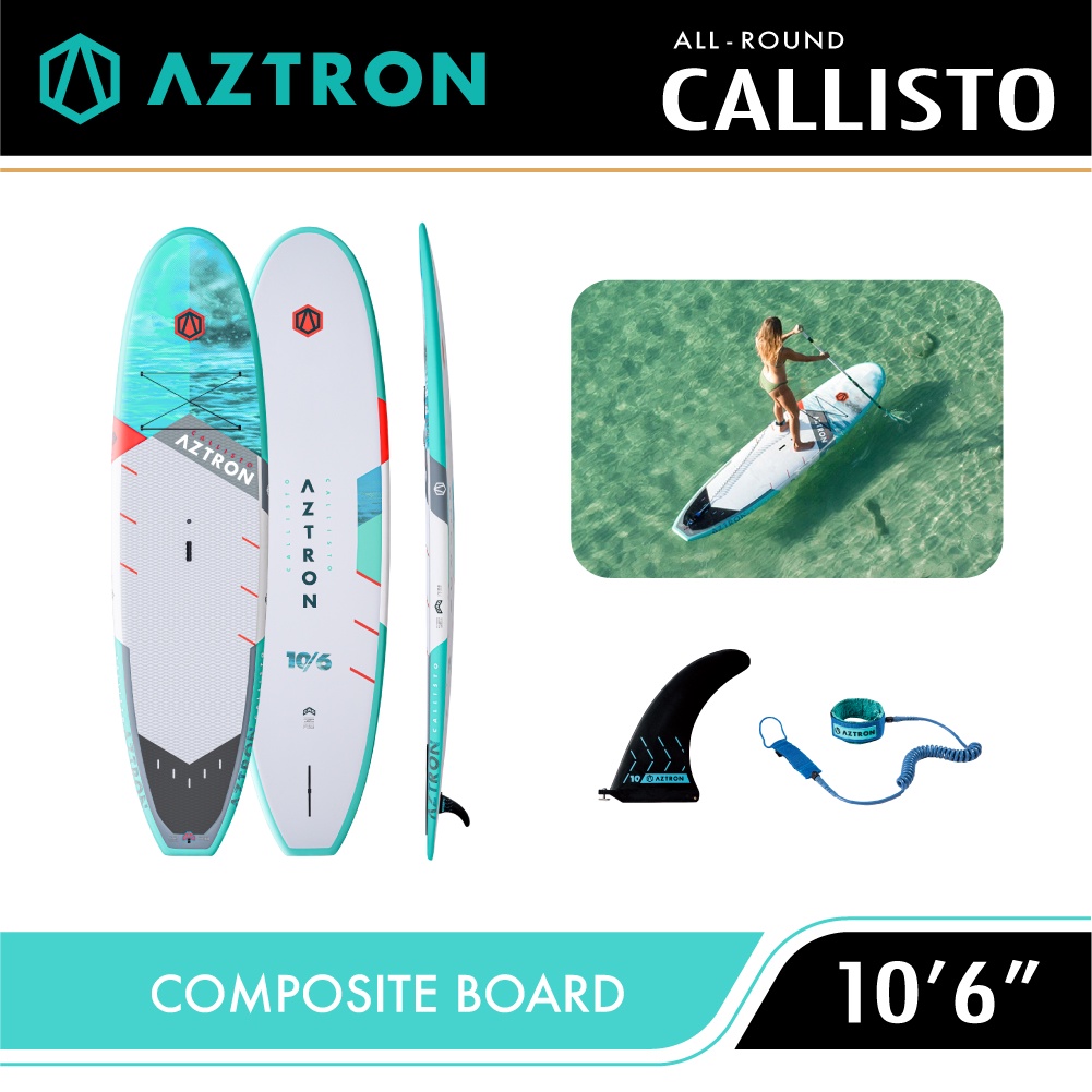 Aztron Callisto 10'6" Sup board บอร์ดยืนพาย บอร์ดแข็ง มีบริการหลังการขาย รับประกัน 1 ปี