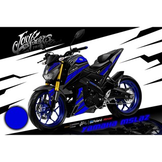 สติ๊กเกอร์แต่งลายรถ YAMAHA MSLAZ ลาย SPORT V.1