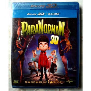 📀 BLU-RAY PARANORMAN 2D 3D ✨สินค้าใหม่ มือ 1 อยู่ในซีล