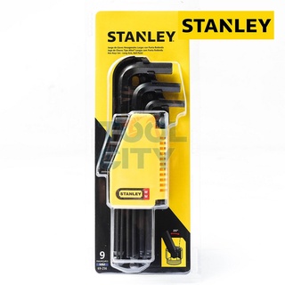 STANLEY 69-256 ชุดประแจ 6 เหลี่ยม 9 ชิ้น