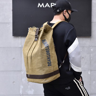 Wardrobe แฟชั่นกระเป๋าเป้สะพายหลังสำหรับผู้ชาย - M55
