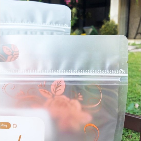NEW!! ถุงซิปล็อค พร้อมหูหิ้ว ลาย Handmade ตั้งได้ (50 ใบ) - รูปที่ 2