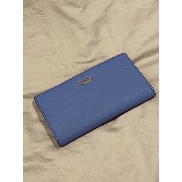 [New] Kate Spade New York กระเป๋าสตางค์ กระเป๋าเงิน สีฟ้า