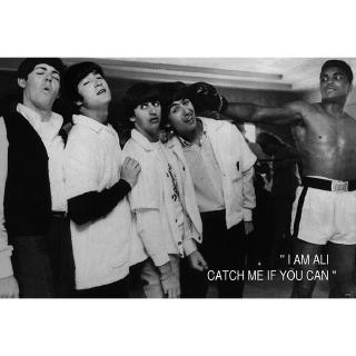 The Beatles and Muhhammad Ali,โปสเตอร์วงดนตรีต่างประเทศ AM/EU