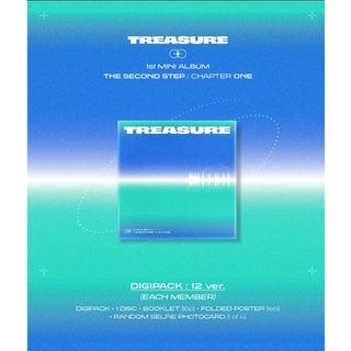 [พร้อมส่ง‼️]TREASURE - 1st MINI ALBUM [THE SECOND STEP : CHAPTER ONE] (DIGIPACK Ver.)